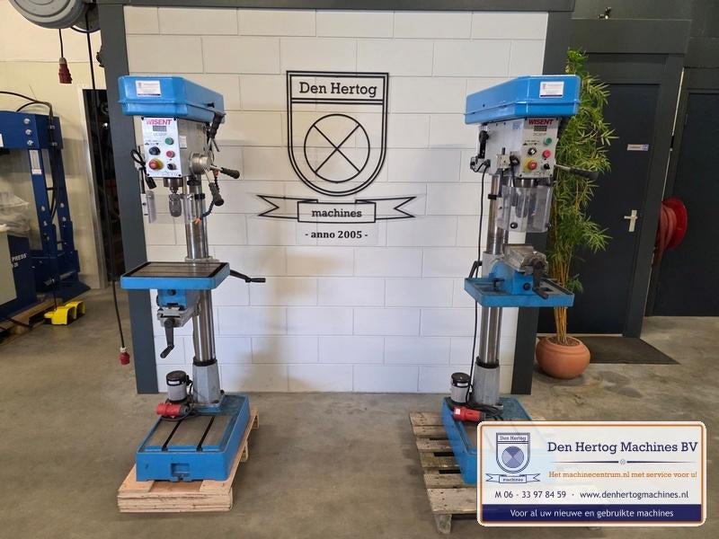 Kolomboormachine Wisent DC32VP traploos met koeling en lamp, Ophalen, 600 watt of meer, Variabele snelheid, Zo goed als nieuw