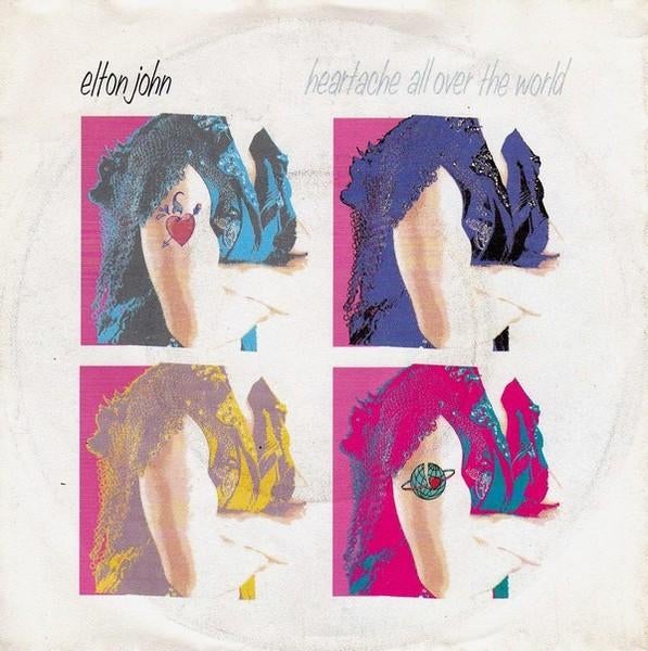 Elton John – Heartache All Over The World  (Vinyl/Single 7 I, Ophalen of Verzenden, Zo goed als nieuw, Pop