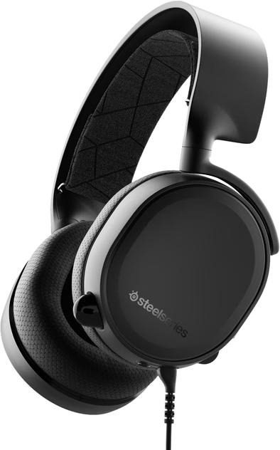 SteelSeries Arctis 3 2019 Black, Gebruikt, Mute-functie, On-ear, Ophalen of Verzenden