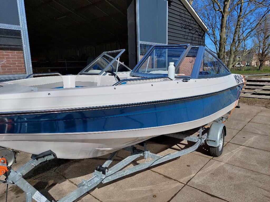 Starcraft 170 speedboot met mercury 60 PK, Watersport en Boten, Gebruikt, Ophalen of Verzenden, Minder dan 70 pk, 3 tot 6 meter