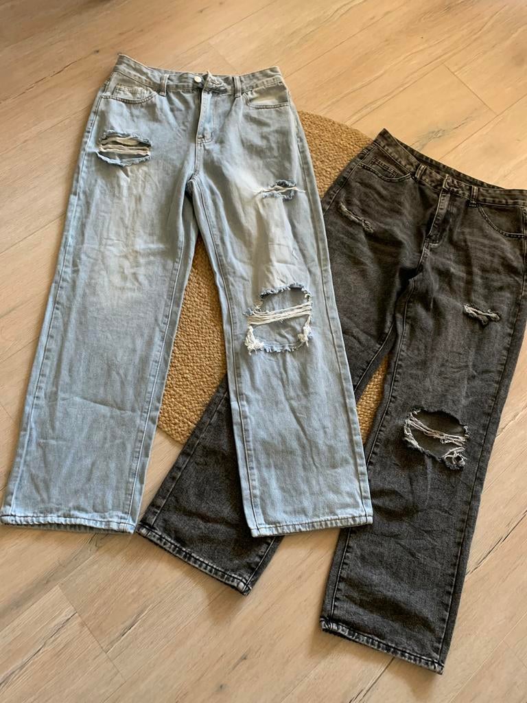 Shein jeans 2x, Kleding | Dames, Spijkerbroeken en Jeans, Ophalen of Verzenden, Blauw