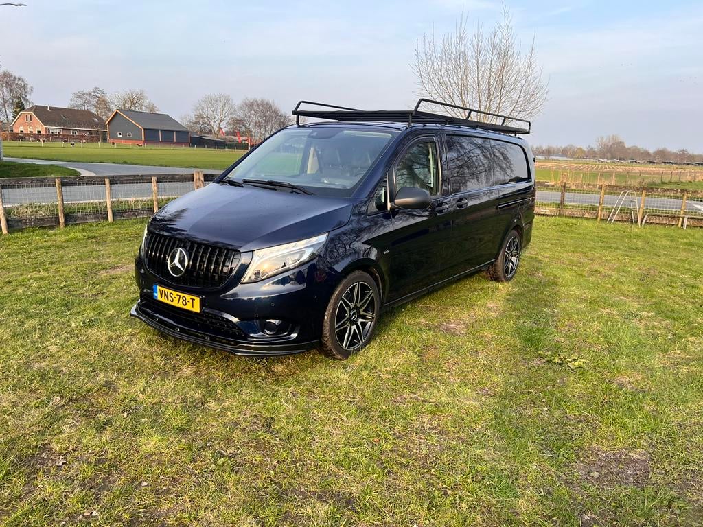 Mercedes-Benz Vito 119CDI L3 190pk Dubbel schuifdeur, Achterwielaandrijving, Zwart, Bedrijf, Diesel