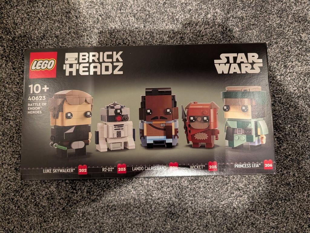 Lego brickheadz 40676, 40623, 40539, 40615, 40547, 75317, Ophalen of Verzenden, Nieuw