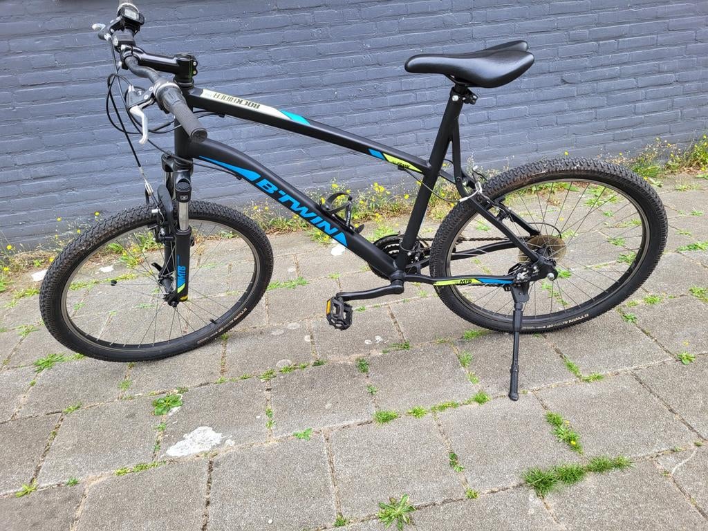 B twin mountainbike 26 inch met 3x7 H59, Fietsen en Brommers, Ophalen of Verzenden, Zo goed als nieuw, Overige merken