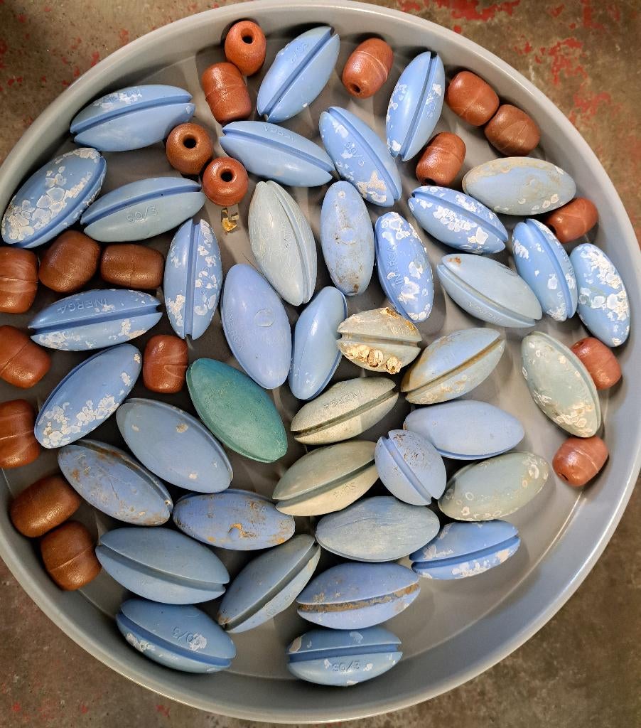 Visnet drijvers gebruik of decoratie, Verzenden, Gebruikt