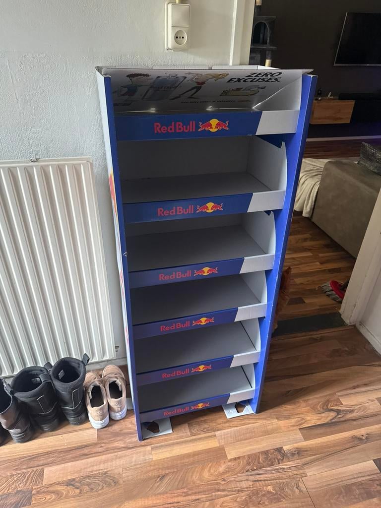 Red Bull display karton, Ophalen, Gebruikt