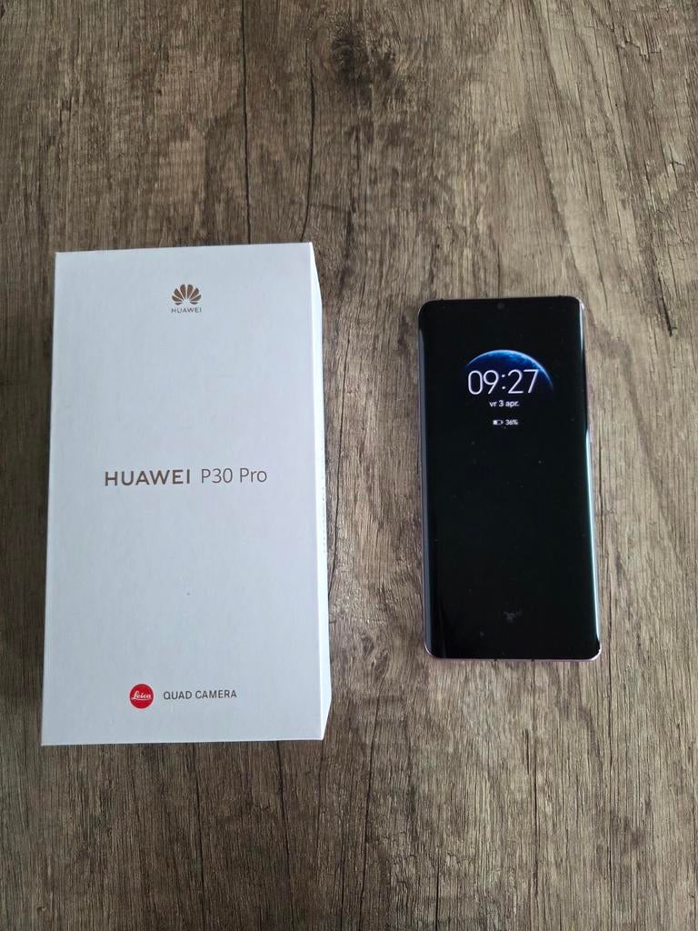 Huawei P30 pro met Android, Ophalen, Paars, Touchscreen, Zo goed als nieuw