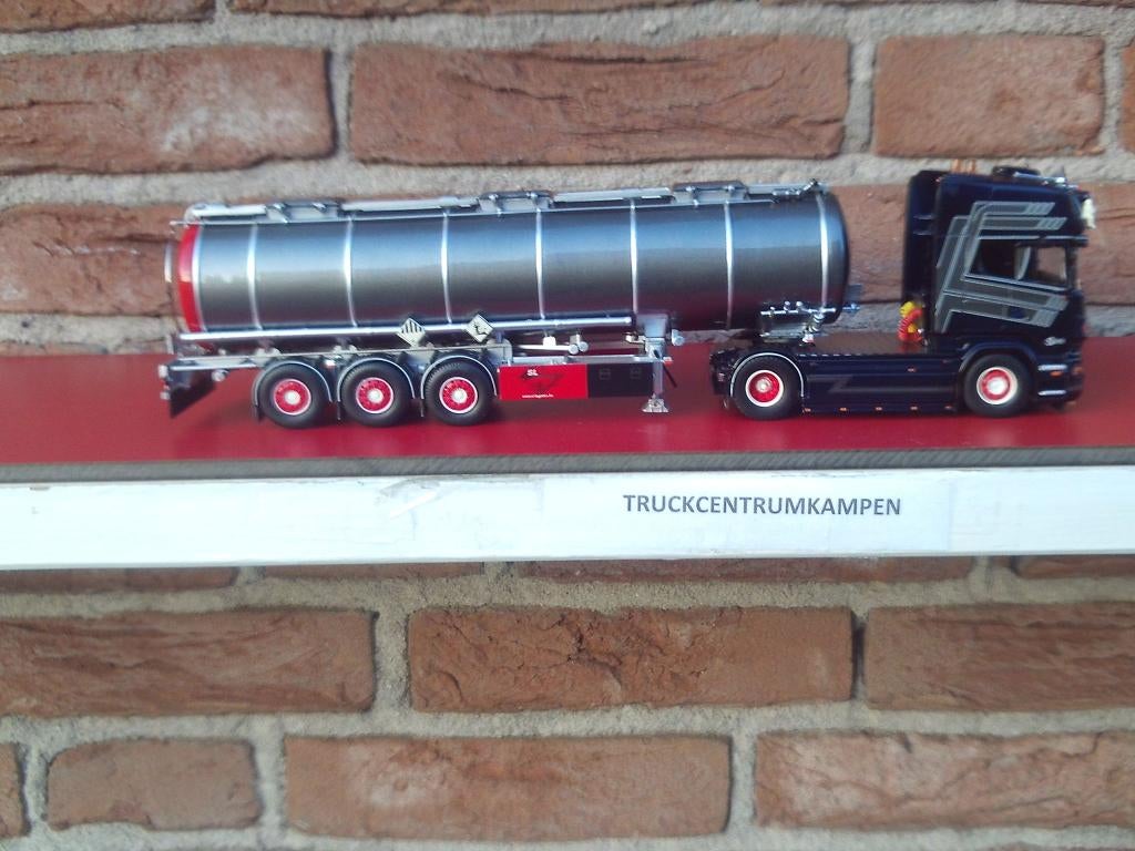 Tekno  Scania  R - Serie  Topline  van  SL  Logistics., Ophalen of Verzenden, Nieuw, Bus of Vrachtwagen, Tekno