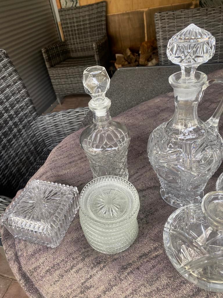 Kristal karaffen voor alles bieden moet weg, Ophalen of Verzenden