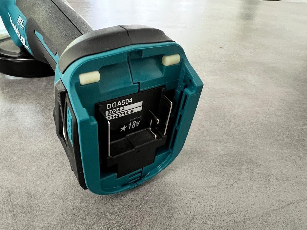 Makita DGA504Z 18V accu LXT Haakse Slijper 125mm Brushless, Ophalen of Verzenden, Nieuw, 700 tot 1000 watt, Haakse handslijpmachine