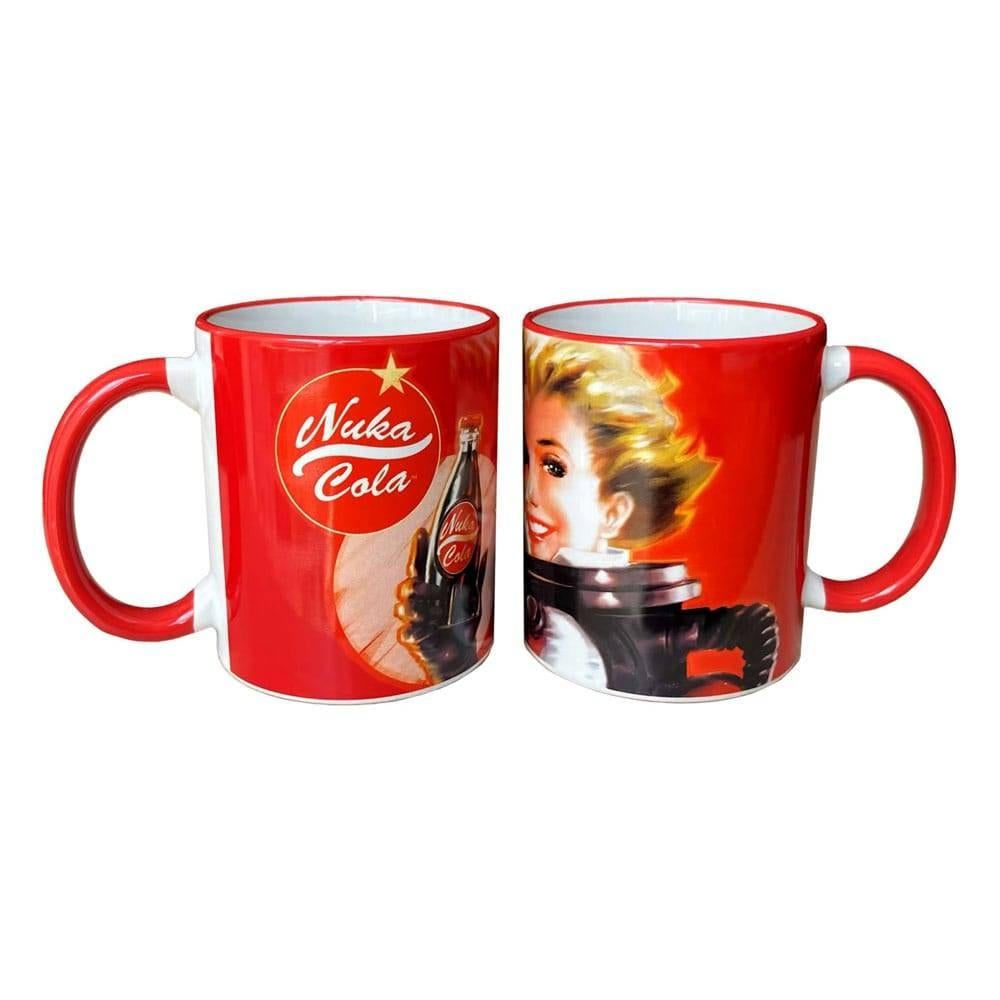 Fallout Mug Nuka Cola Ad, Keramiek, Nieuw, Ophalen of Verzenden, Overige stijlen