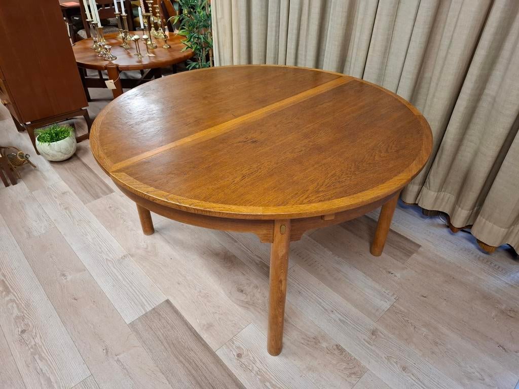 Vintage eettafel Karl Andersson eikenhout uitschuifbaar, Ophalen, Onbekend@voorbeeld.com, Zo goed als nieuw, Klassiek, Tijdloos