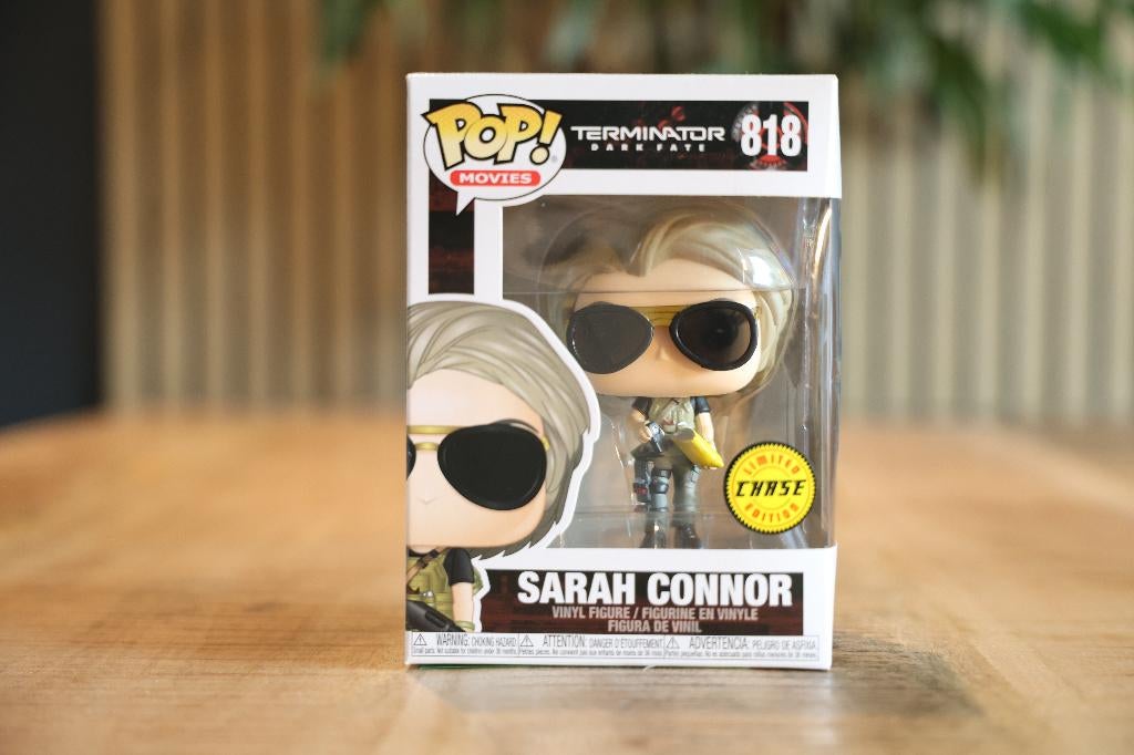 Funko Pop! Movies: Terminator Dark Fate - Sarah Conner #818, Ophalen of Verzenden, Nieuw