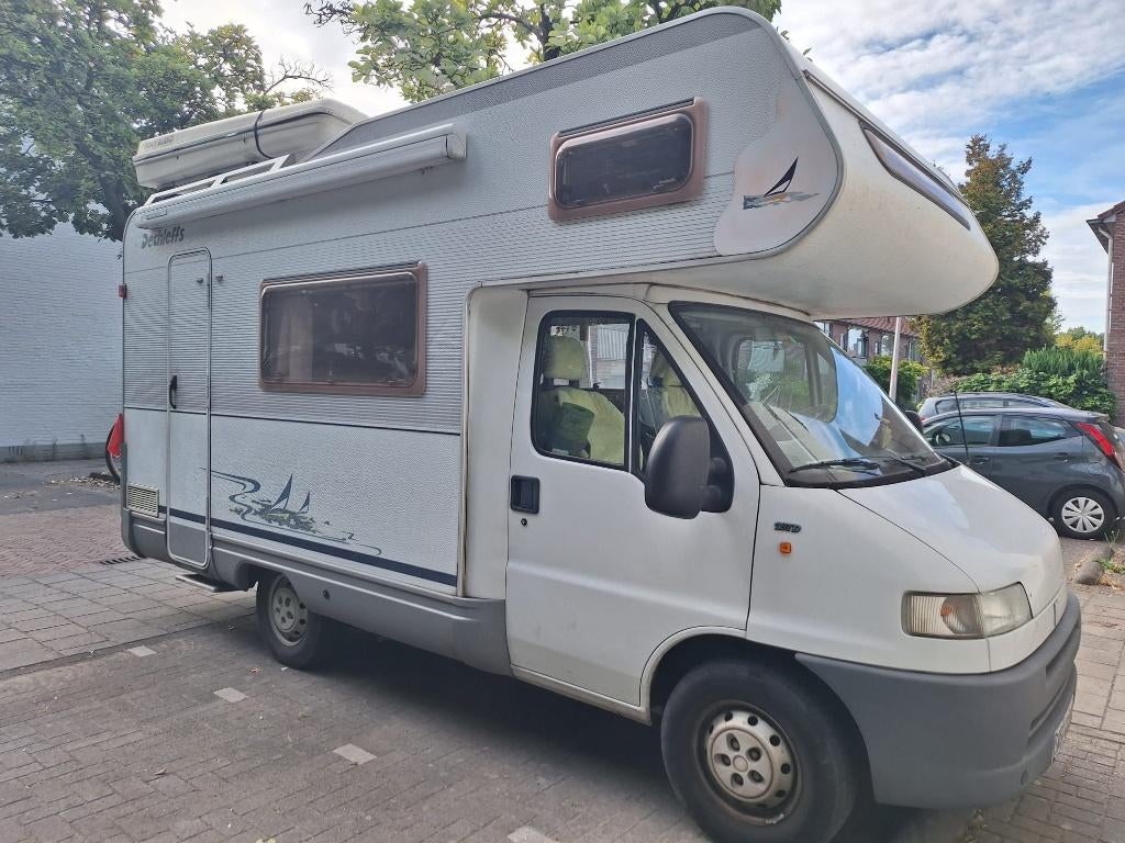 Fiat Dethleff Globetrotter met weinig KM, Fiat, Particulier, Dethleffs, 5 tot 6 meter