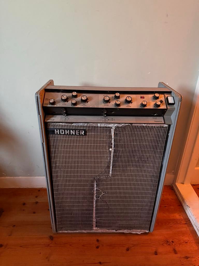 Hohner Orgaphon 60n Jaren '60 Buizen Versterker, Muziek en Instrumenten, Versterkers | Bas en Gitaar, Ophalen