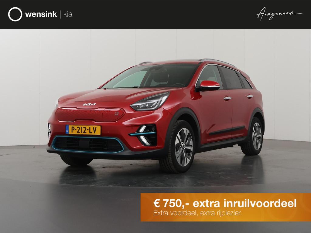 Kia e-Niro DynamicPlusLine 64 kWh | Panoramadak | Stoel/Stuu, Stof, Gebruikt, Origineel Nederlands, 64 kWh