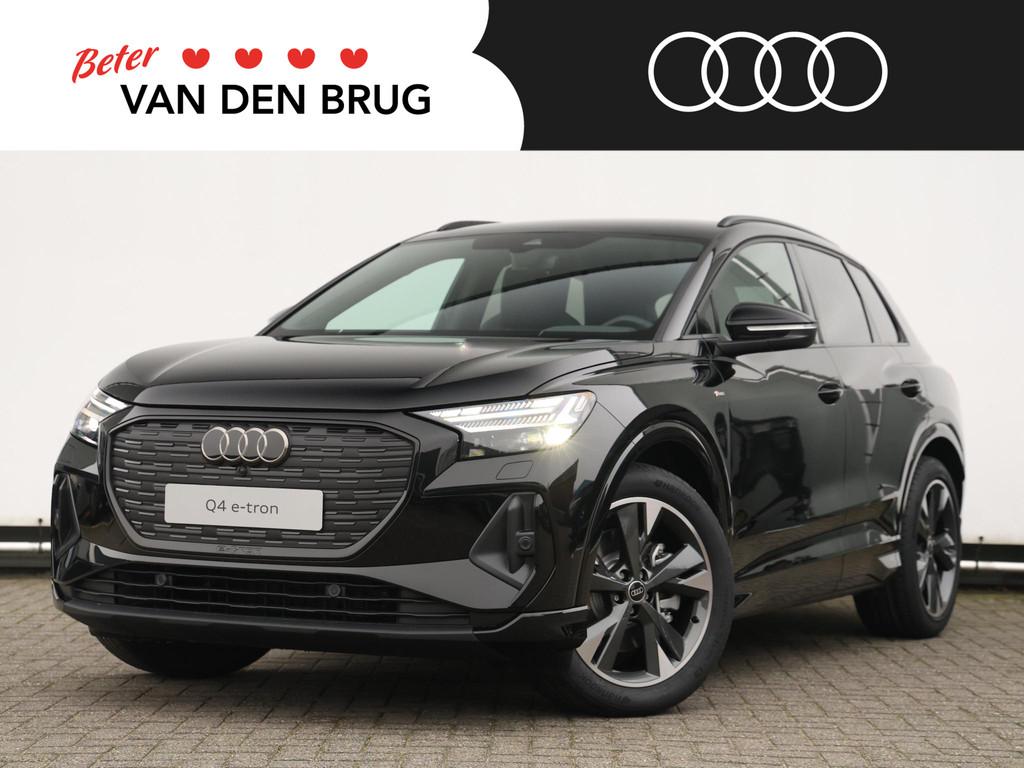 Audi Q4 e-tron S edition Competition 45 82 kWh | 286 pk | As, Stof, Zwart, 82 kWh, 2135 kg