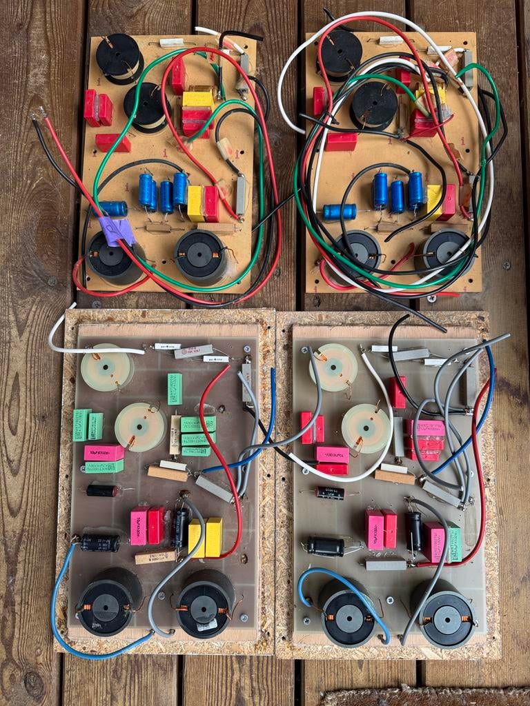 Etude MP5/Ariadne luidsprekerfilters, zie tekst advertentie, Overige merken, Gebruikt, Overige typen, Ophalen of Verzenden