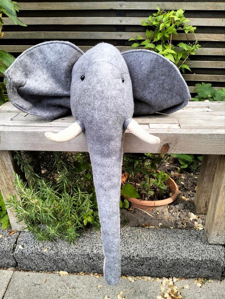 ChildWood Olifanten kop Wanddecoratie - Zo goed als nieuw, Ophalen of Verzenden, Zo goed als nieuw, Wanddecoratie