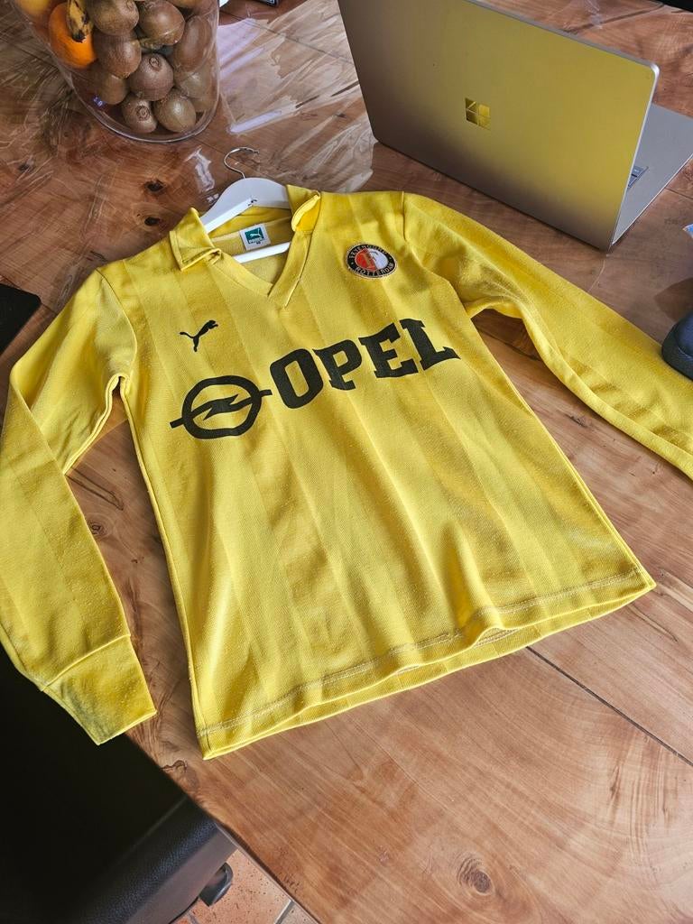 Feyenoord shirt jaren 80 uniek, Maat XS of kleiner, Ophalen of Verzenden, Zo goed als nieuw, Shirt