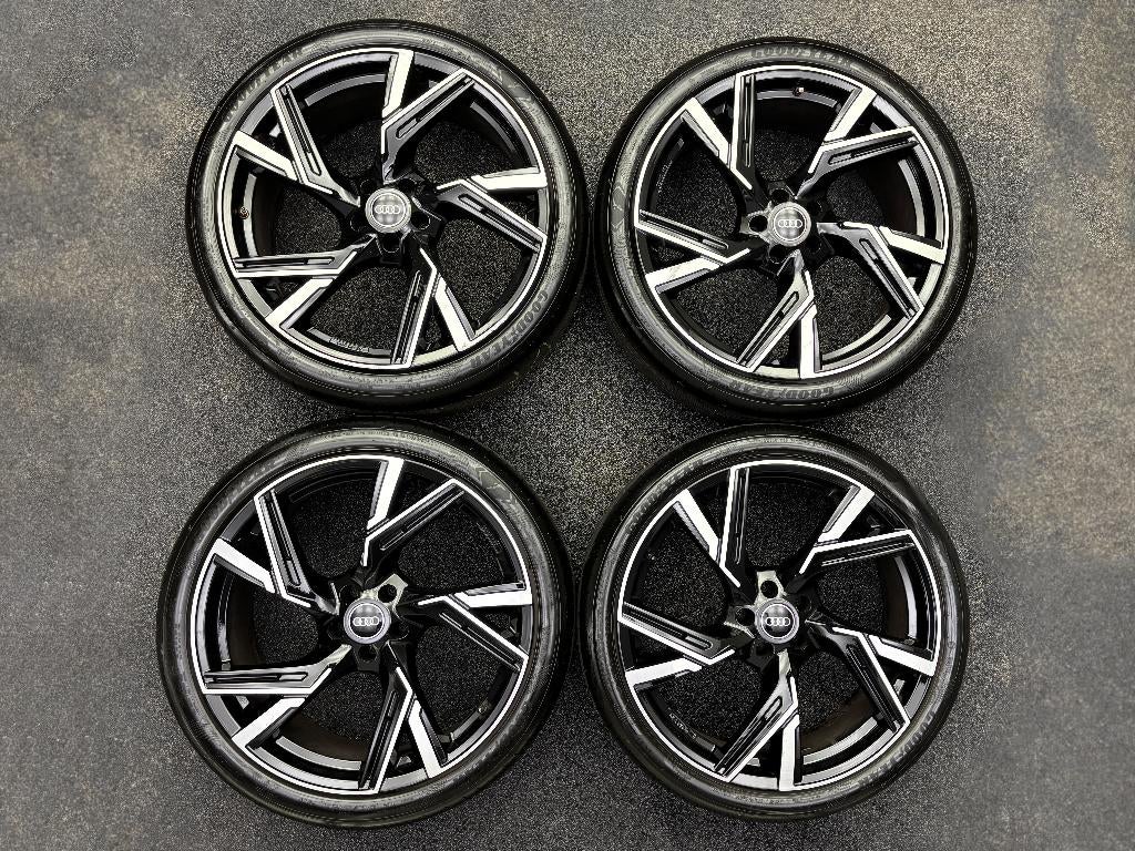 Zomerset 21 inch Audi A6/S6/RS6/A7/A8 met Goodyear-banden, Gebruikt, 255 mm, Banden en Velgen, Personenwagen