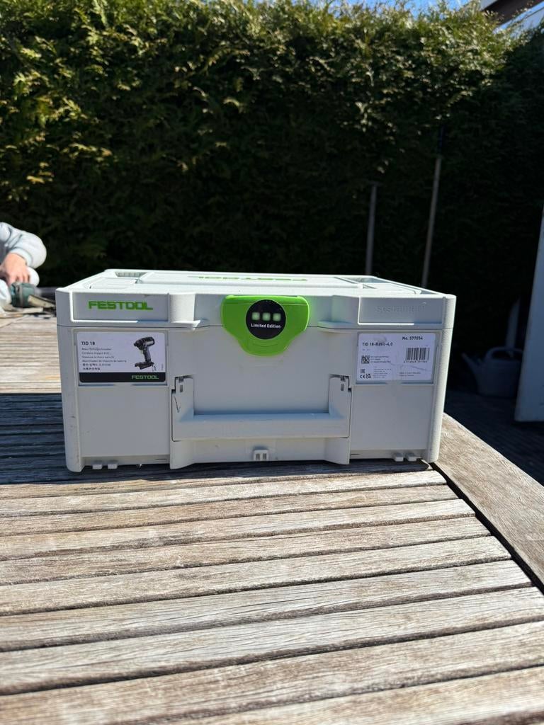 Festool slagschroevendraaier TID 18, Ophalen, Zo goed als nieuw, Boor- en Schroefmachine