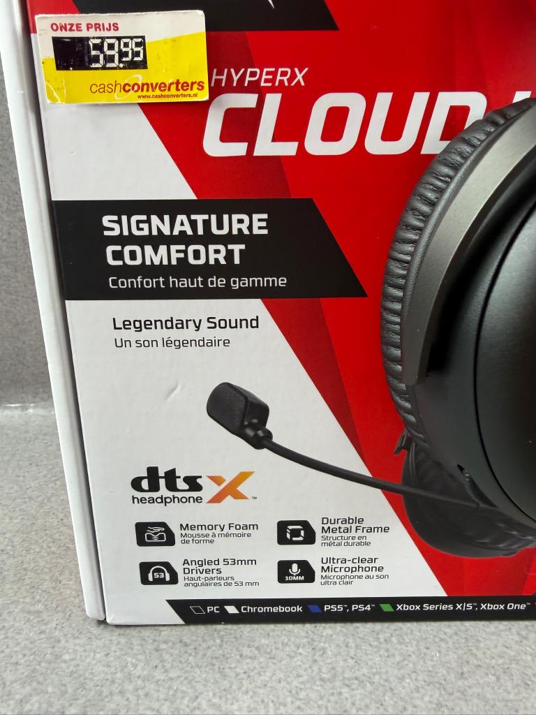 Hyperx Cloud III koptelefoon | wired | nieuw |  406062, HyperX, Nieuw, Ophalen of Verzenden, Over-ear