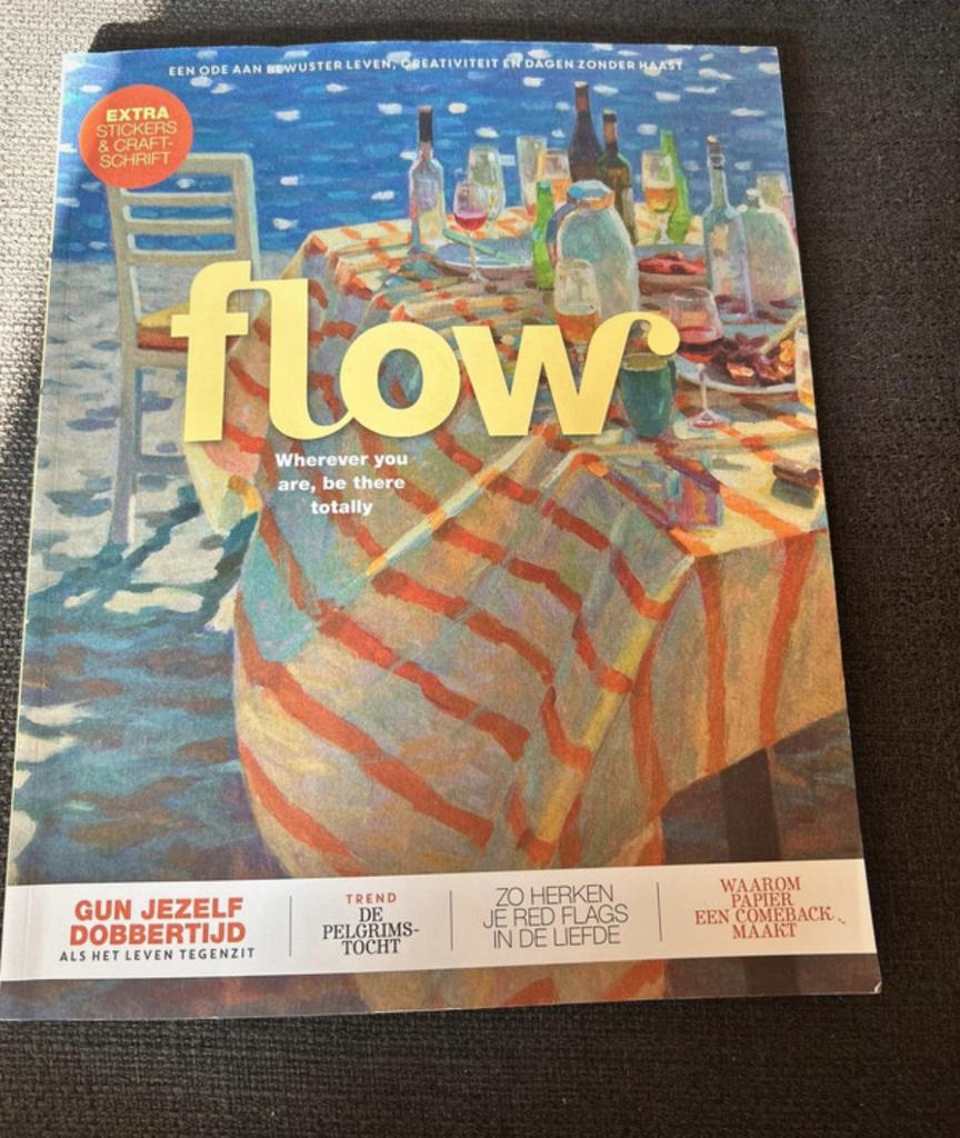 Flow jaar 2024 nummer 8, Ophalen of Verzenden, Gelezen, Damesbladen