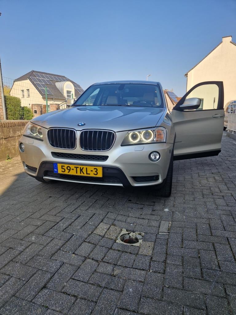 BMW X3 Xdrive 20d 184pk Aut. 2012 Grijs, Auto's, BMW, Particulier, X3, Diesel, C, SUV of Terreinwagen, Automaat, Origineel Nederlands