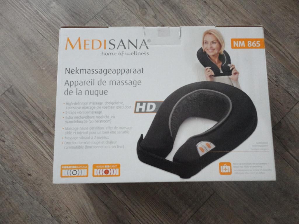 MEDISANA NEKMASSAGE APPARAAT/ KUSSEN /NIEUW, Ophalen of Verzenden, Nieuw, Apparaat