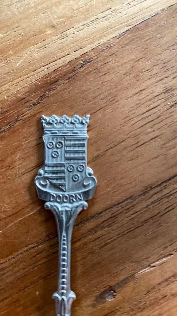 Theelepel wapen doorn, Ophalen of Verzenden