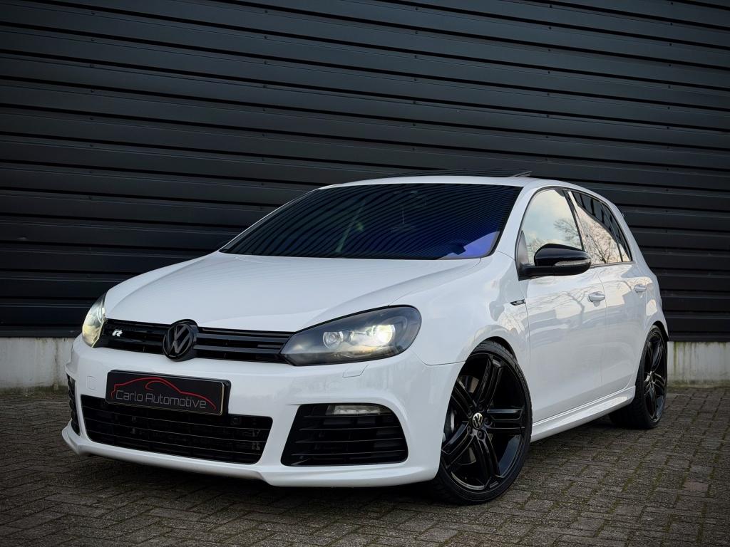 Volkswagen Golf 2.0 R 4-Motion DSG|KUIP|DAK|DYNAUD|CAMERA|LE, Gebruikt, 4 cilinders, 1984 cc, Wit