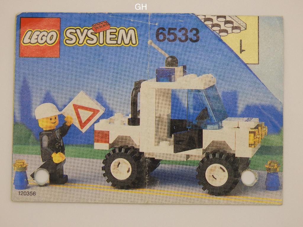 Lego 6533 Vintage Police 4x4, Gebruikt, Overige thema's, Lego, Compleet