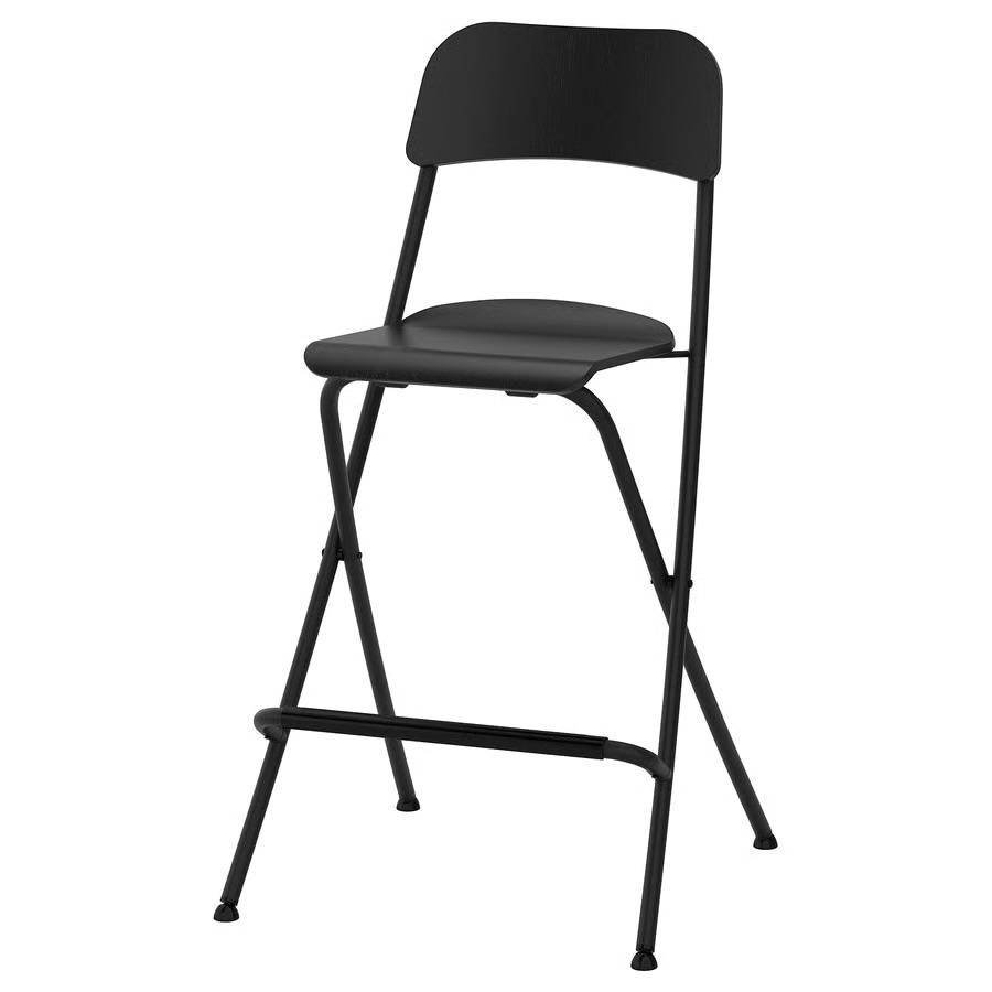 Ikea Franklin Barkruk, Ophalen, Gebruikt, Met voetsteun, 60 tot 90 cm