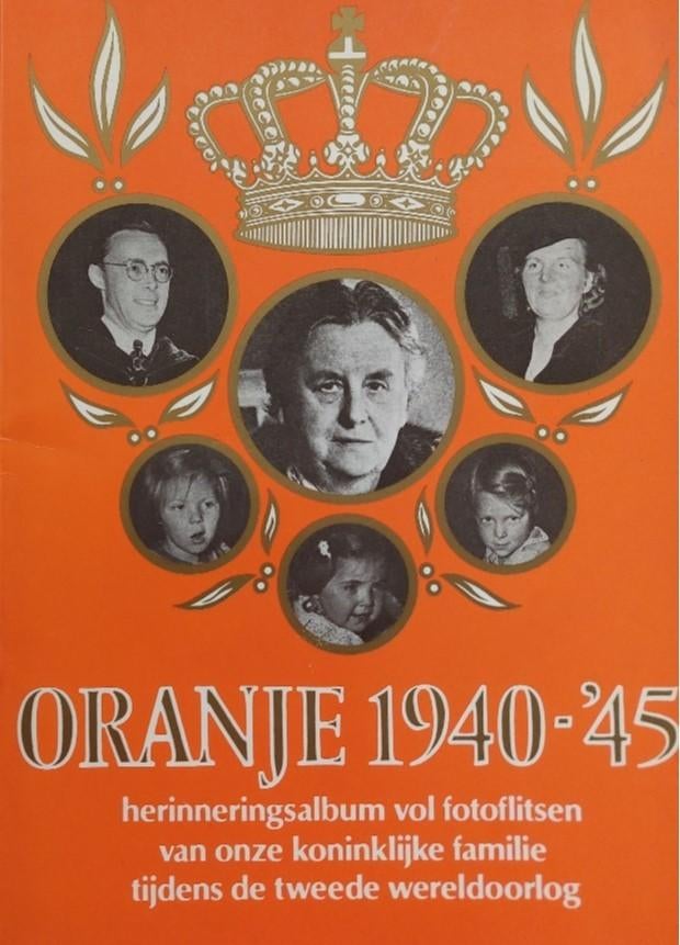 Oranje 1940-'45 Herinneringsalbum vol fotoflitsen, Tweede Wereldoorlog, Ophalen of Verzenden, Zo goed als nieuw, Algemeen