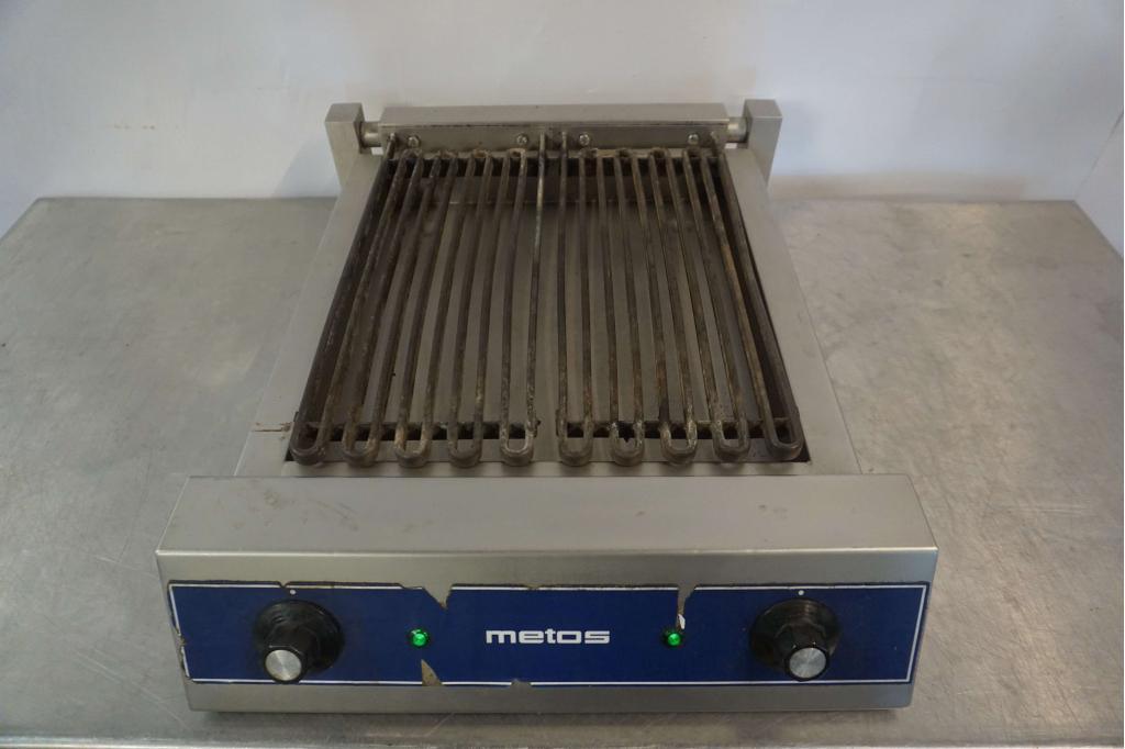 Metos Vapogrill, grill watergrill - 2 elementen, Niet ingevuld, Fornuis, Frituur en Grillen, Gebruikt, Niet ingevuld
