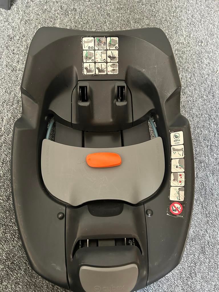 Cybex Base Q-fix Isofix - Zwart, Ophalen of Verzenden, Gebruikt, Overige merken, Isofix