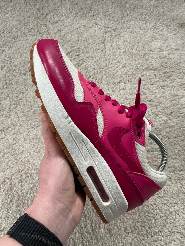Nike Air Max 1 Vintage Pink maat 39 patta/dunk/id/90/one, Verzenden, Roze, Sneakers of Gympen, Zo goed als nieuw