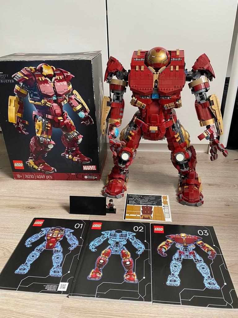 Lego 76210 Hulkbuster, Infinity Saga, Kinderen en Baby's, Speelgoed | Duplo en Lego, Gebruikt, Lego, Complete set, Ophalen of Verzenden