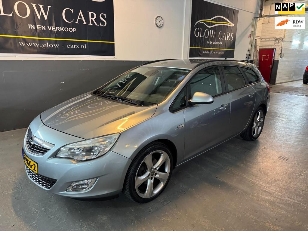 Opel Astra Sports Tourer 1.6 Turbo Cosmo |AIRCO|CRUISE|NAVI|, Voorwielaandrijving, Euro 5, Gebruikt, Zwart