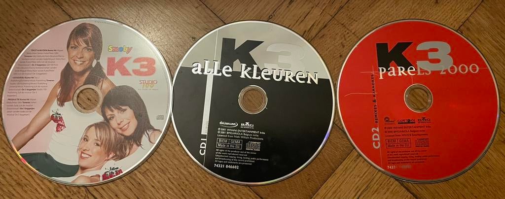 K3 kuma hé toveren de 3 biggetjes parels 2000 alle kleuren, Ophalen of Verzenden