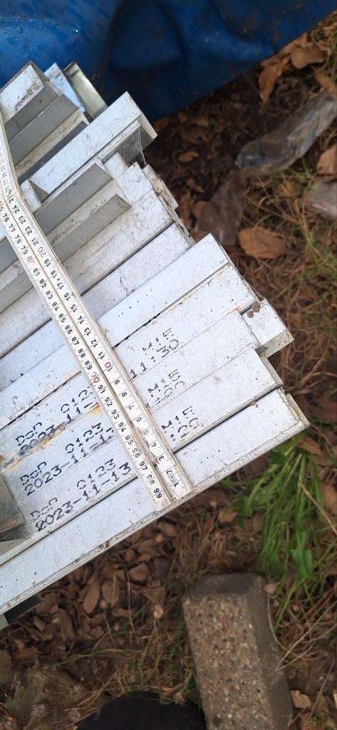 Metalen C75L profielen en hoekprofielen, Doe-het-zelf en Verbouw, Ophalen