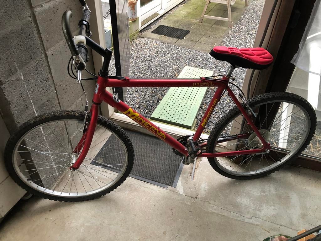 Minerva Mountainbike, Gebruikt, Heren, 49 tot 53 cm, Geen vering