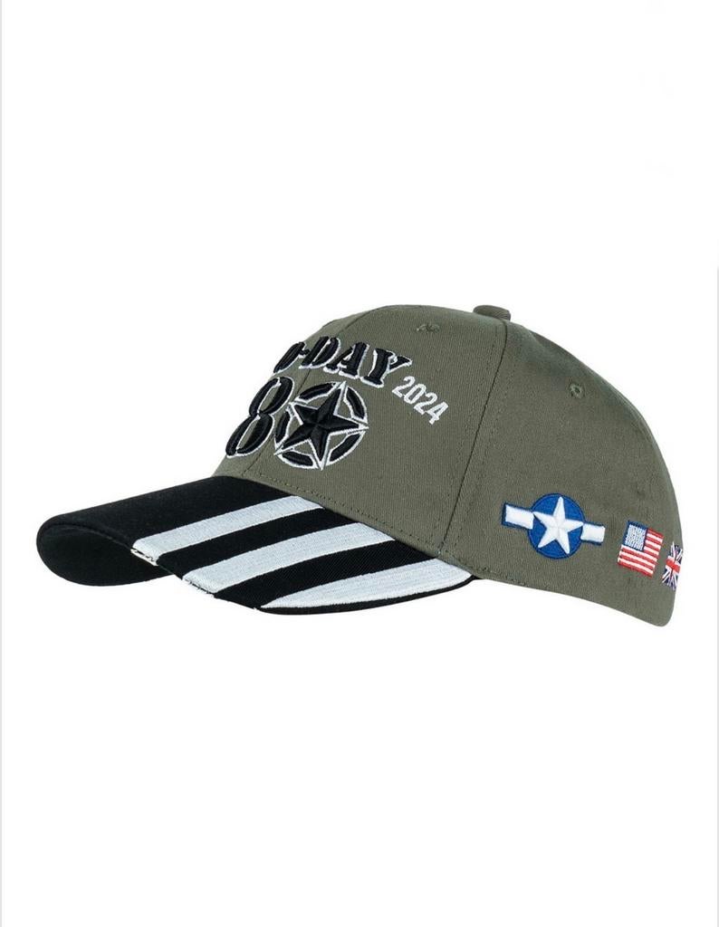 D-Day 80 Jaar Baseball Cap - Fostex Garments Collector's Ite, Ophalen of Verzenden, Nieuw, One size fits all, Pet