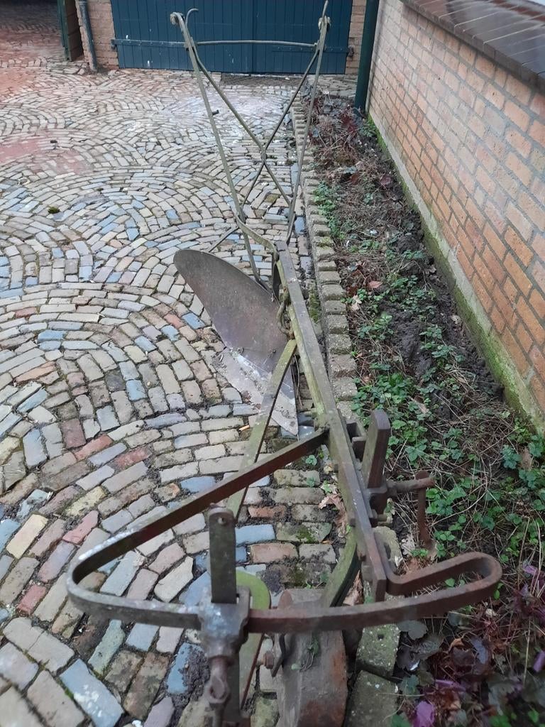 Ploeg te koop, Doe-het-zelf en Verbouw, Metalen, Ophalen, Gebruikt, IJzer