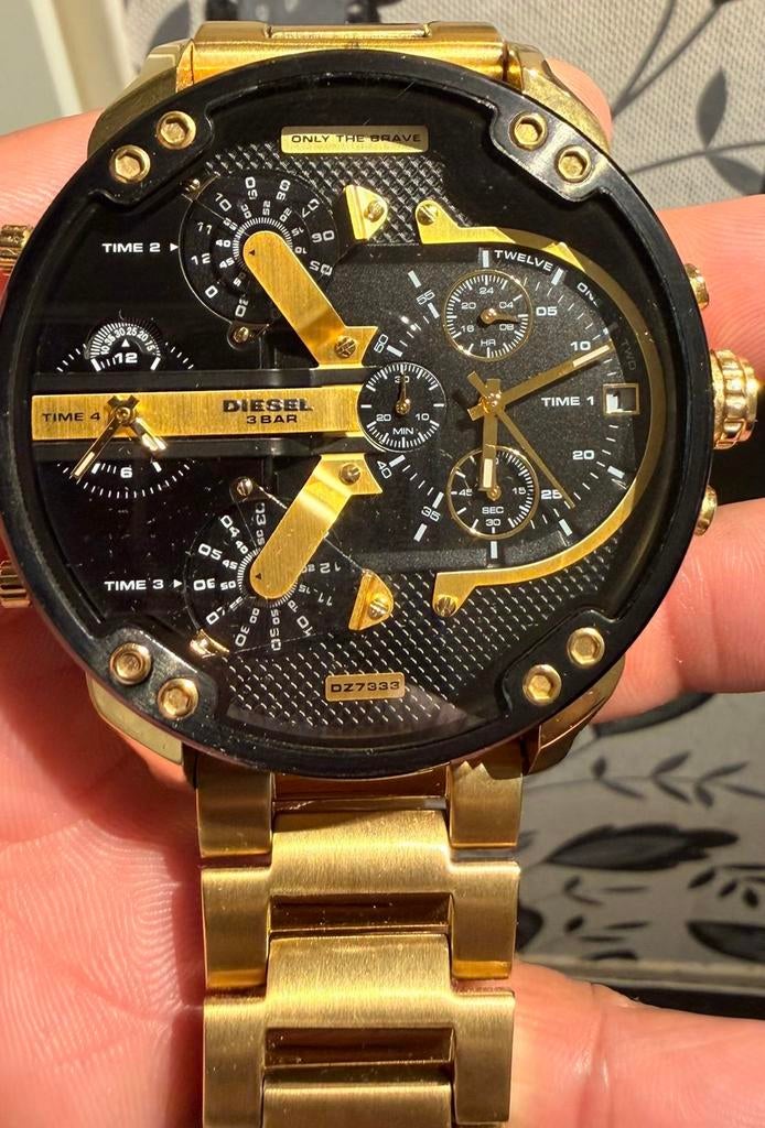Diesel Heren horloges te koop, Ophalen of Verzenden, Zo goed als nieuw, Overige merken