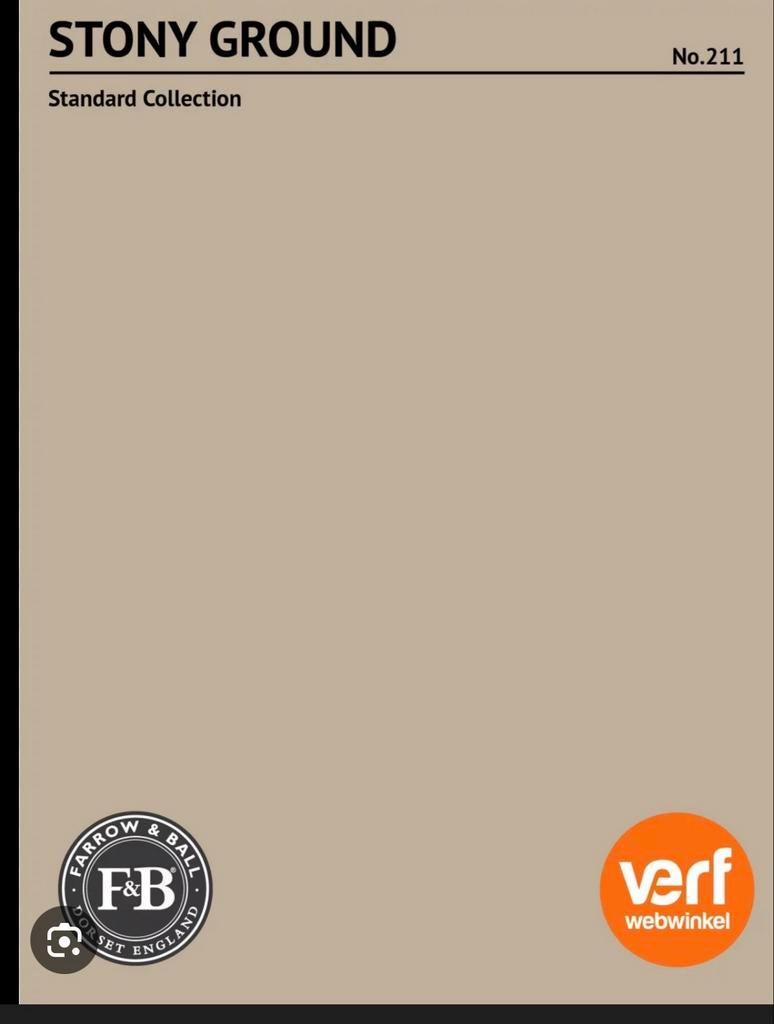 Sikkens Alphacryl Pure Mat SF F&B 211 - 8,5L, Ophalen, 5 tot 10 liter, Beige, Verf