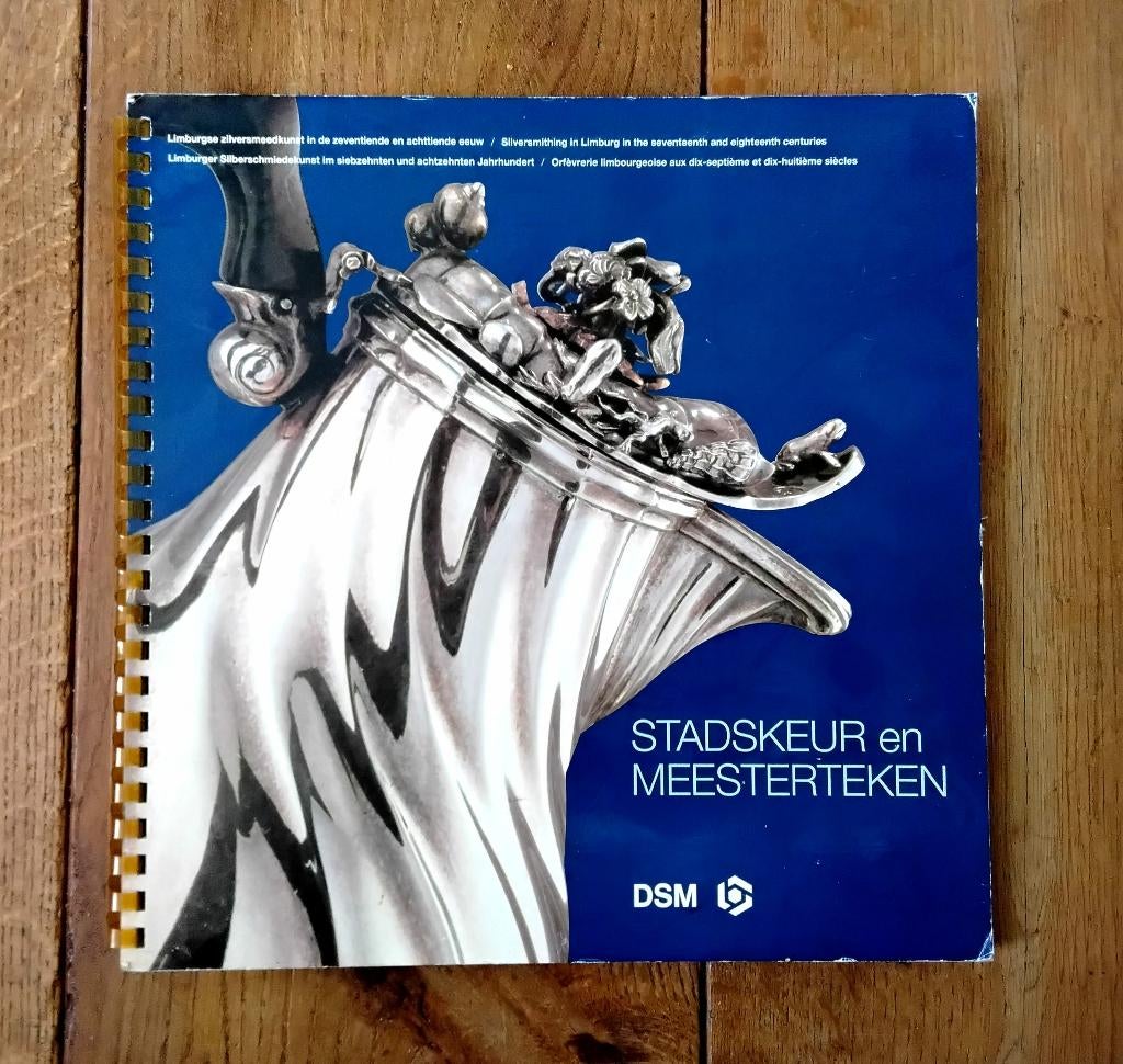 Stadskeur en meesterteken (zilversmeedkunst) - DSM Limburg, Ophalen of Verzenden, Gelezen, Overige onderwerpen