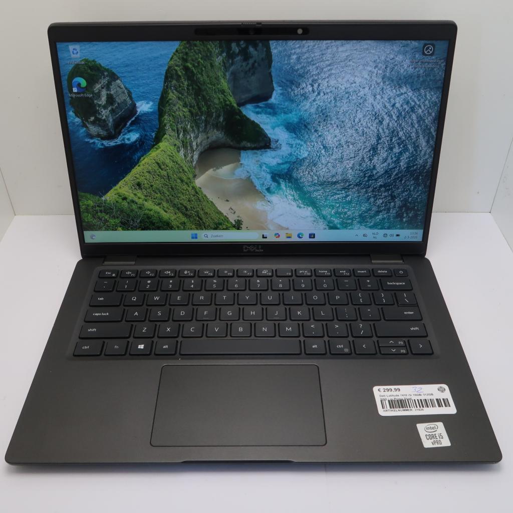 Dell Latitude 7410 i5/ 16GB/ 512GB SSD | in Prima Staat, Computers en Software, Windows Laptops, Niet ingevuld, Zo goed als nieuw