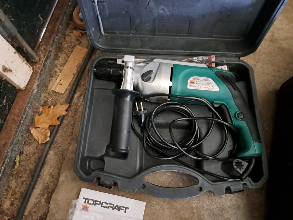 Topcraft klopboormachine, Doe-het-zelf en Verbouw, Gereedschap | Boormachines, Ophalen, Nieuw, Boormachine, Klopboormechanisme